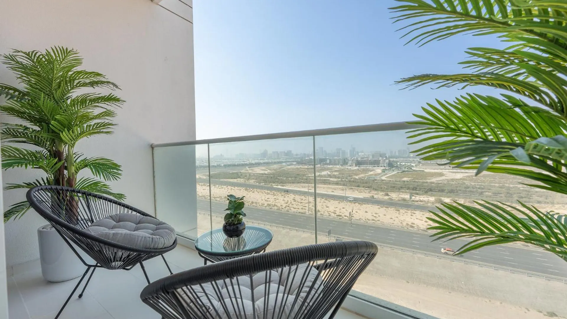 Spacious 1-Bedroom Apartment At Carson C In Damac Hills With Peaceful Vibes Dubai